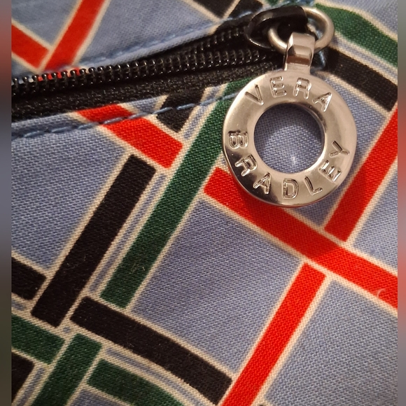 NWOT Vera Bradley Sun Valley Boho Geometic Flap Over Kiss Lock Clutch Purse Bag - Picture 11 of 13